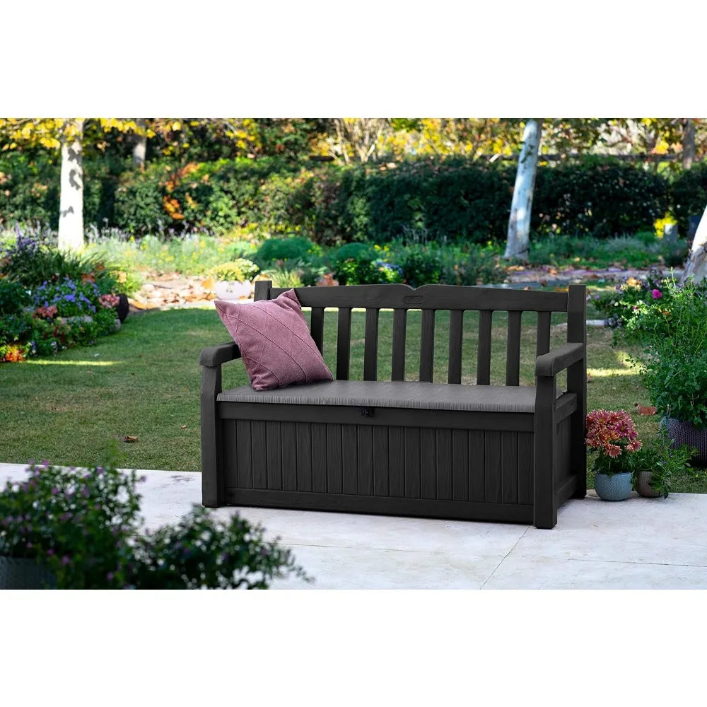 70 Gallon Storage Bench Deck Box for Patio